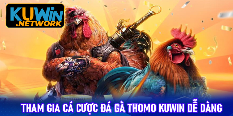 Tham gia cá cược đá gà Thomo Kuwin dễ dàng